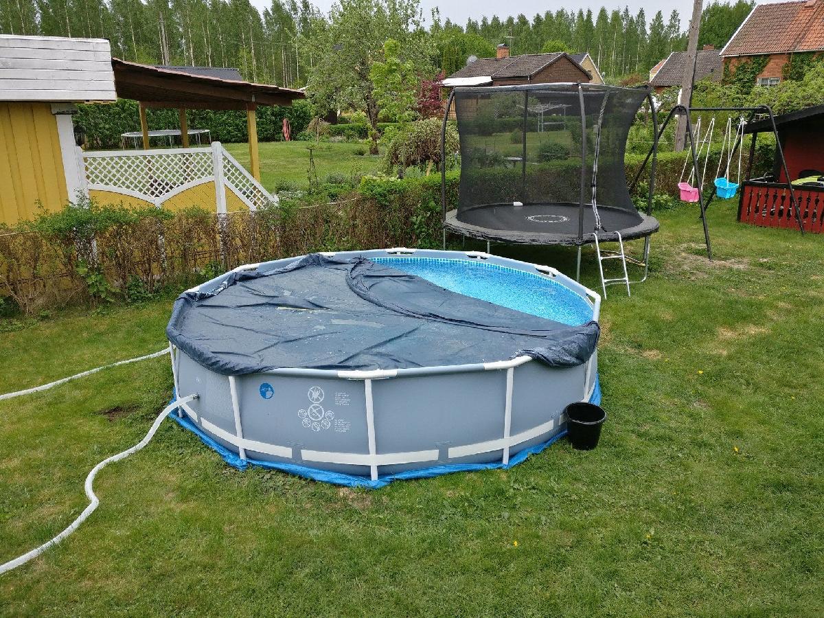 capa de piscina Intex, suporte de encaixe
