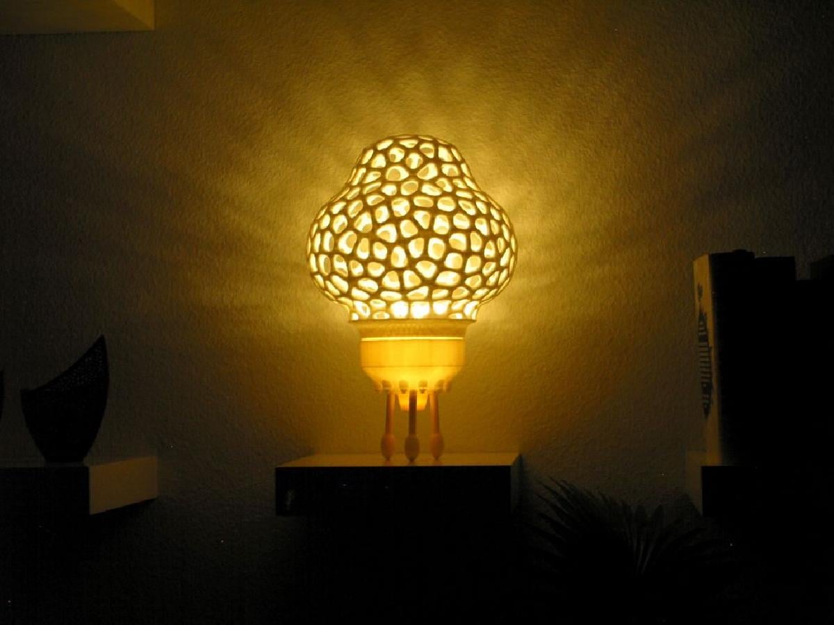 Lampada de Foguete Espacial Grande