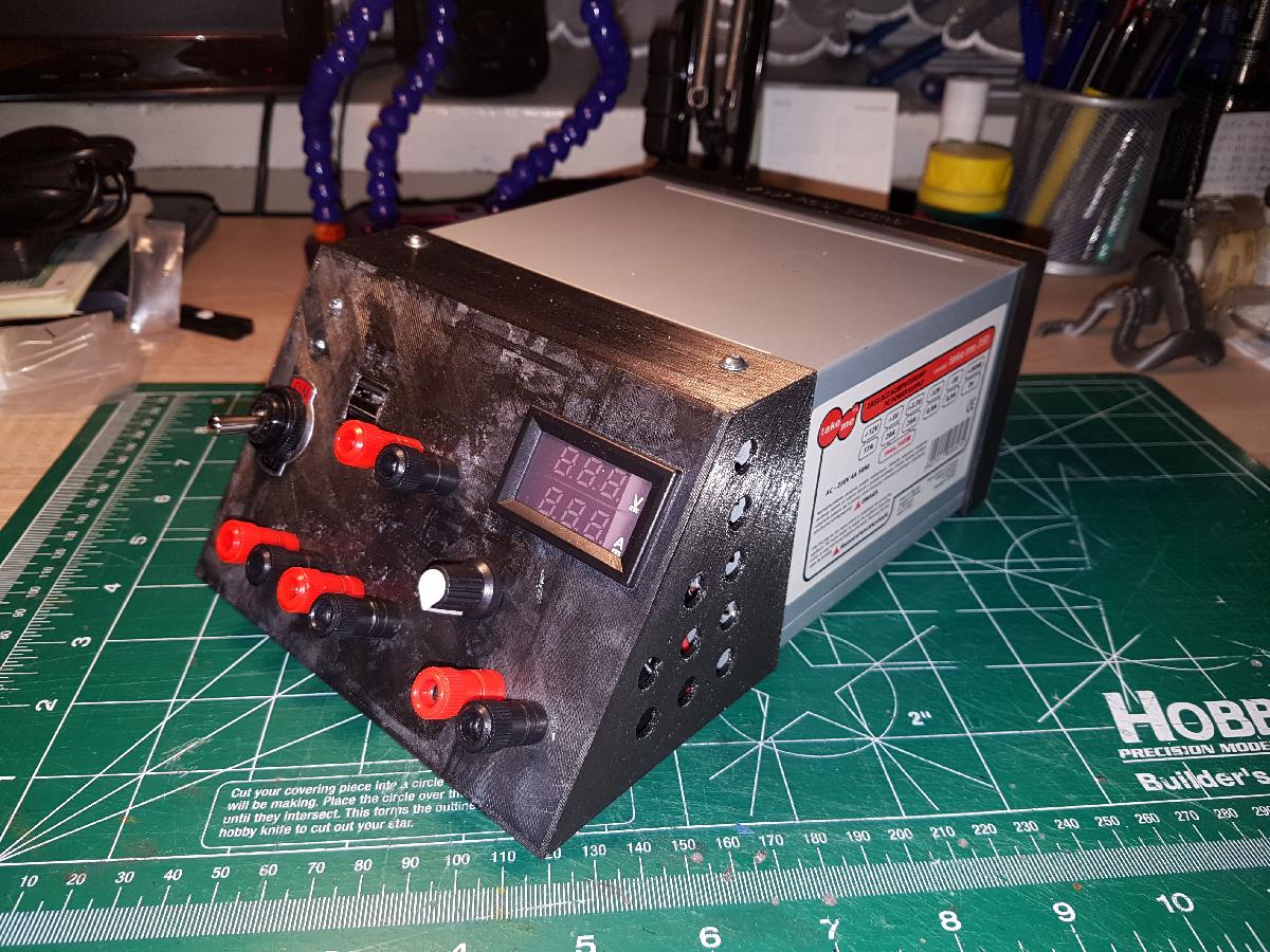 Fonte de alimentacao DIY de ATX de computador
