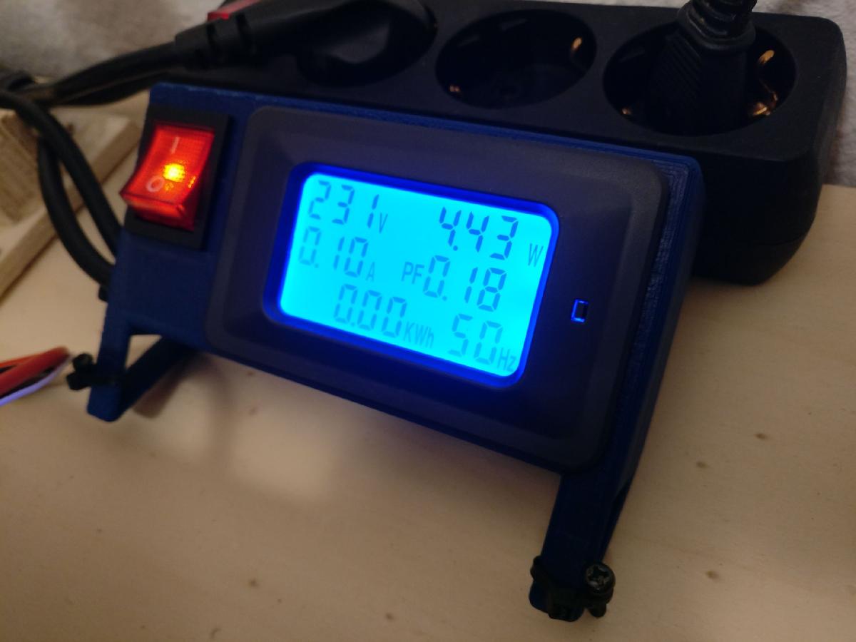 Caixa de Medidor de Potencia para Impressora 3D