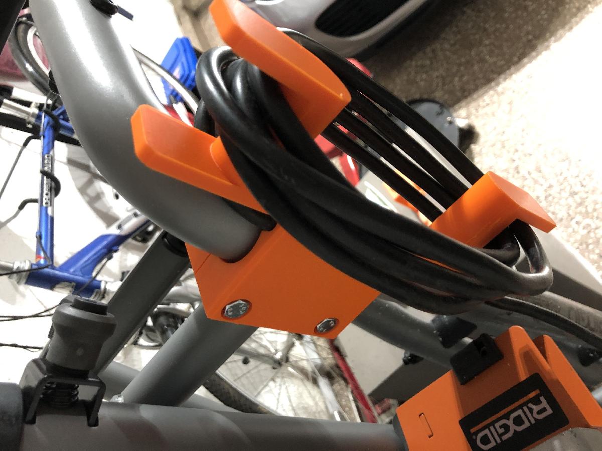 Suporte para Serra de Esquadria Ridgid com Organizador de Cabo