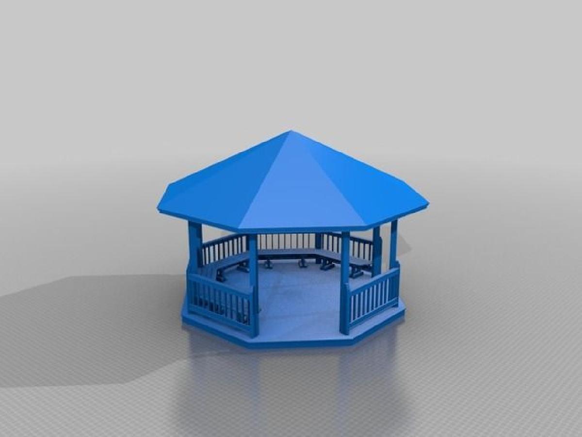 pavilhao de 8 lados