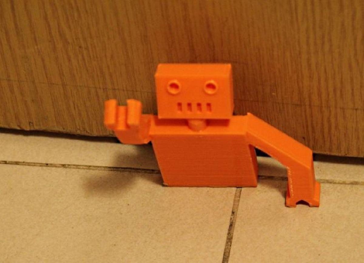 Robo para segurar a porta
