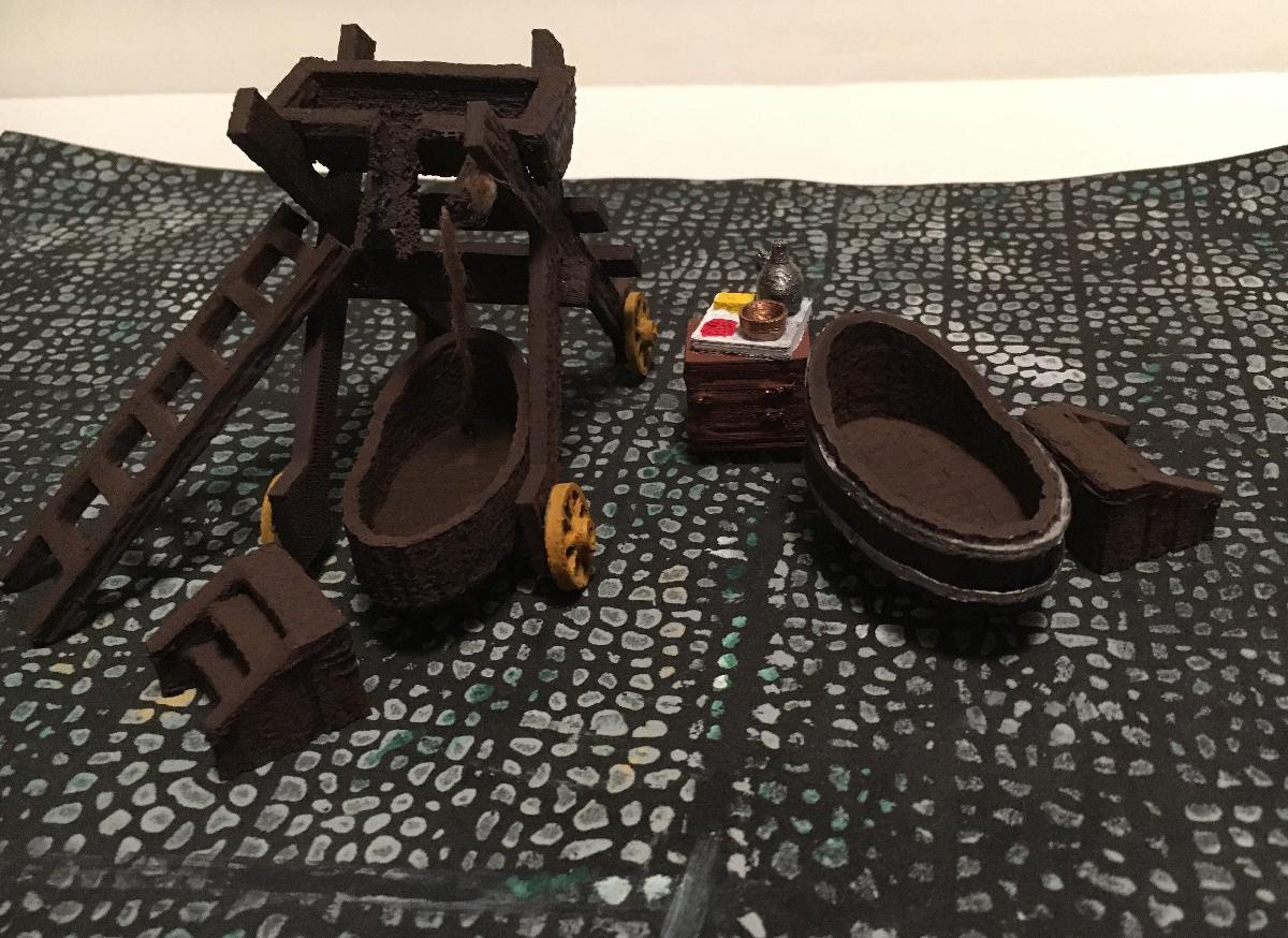 Conjunto de Banho Miniatura