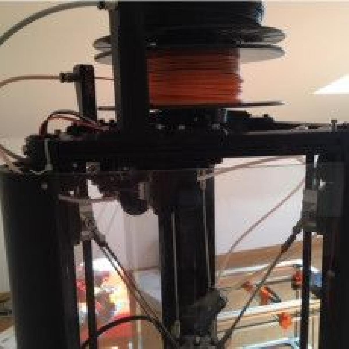 Enclosure de Plexiglass Flsun Kossel