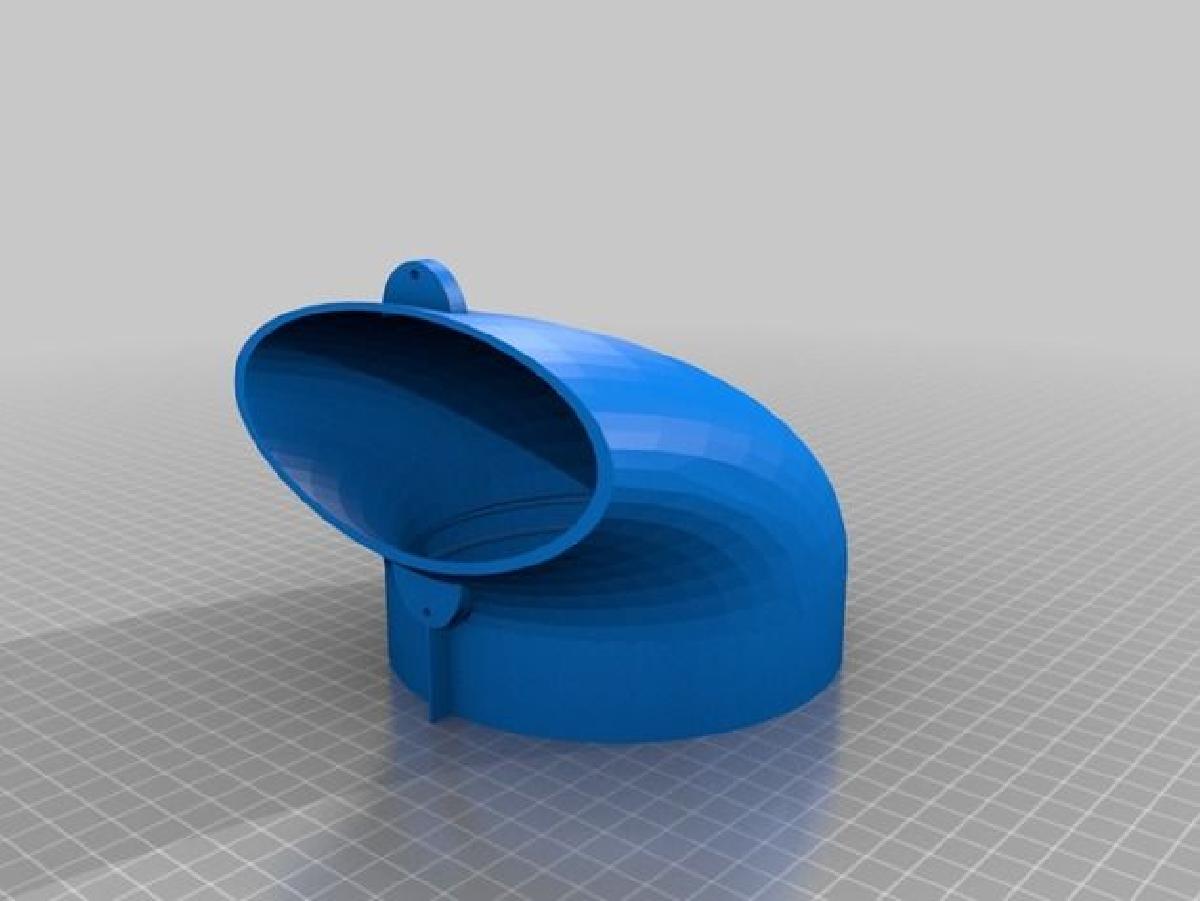 Adaptador de ventilacao de 90 graus para ar condicionado portatil