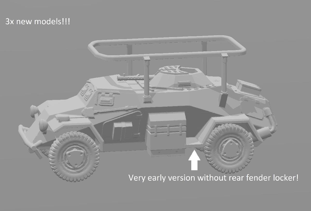 SdKfz 223 Veiculo de Radio/Comando