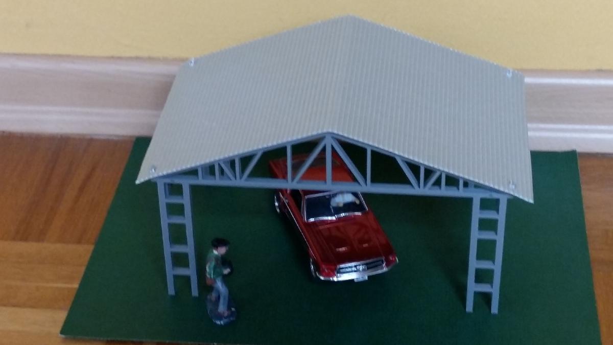 Carport escala 1:32