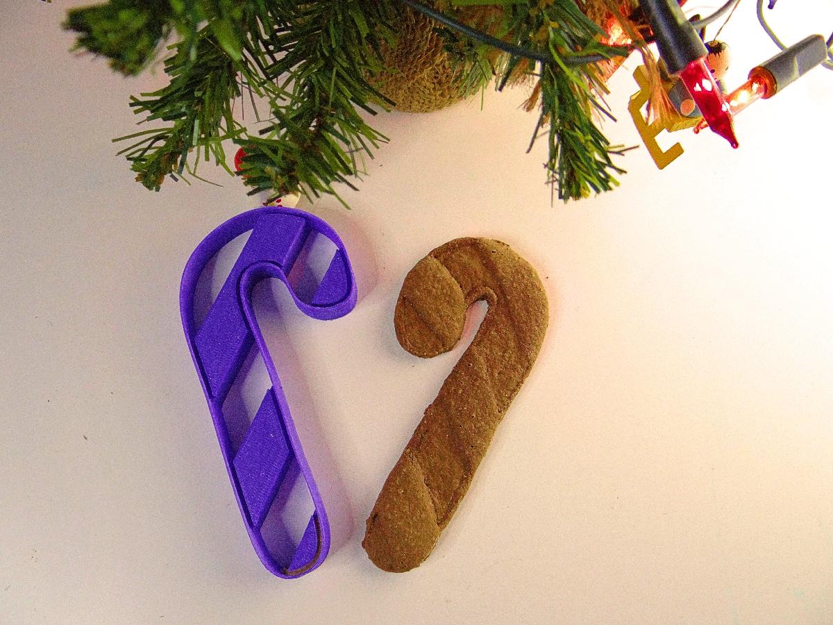 Cortador de biscoito de bengala de Natal
