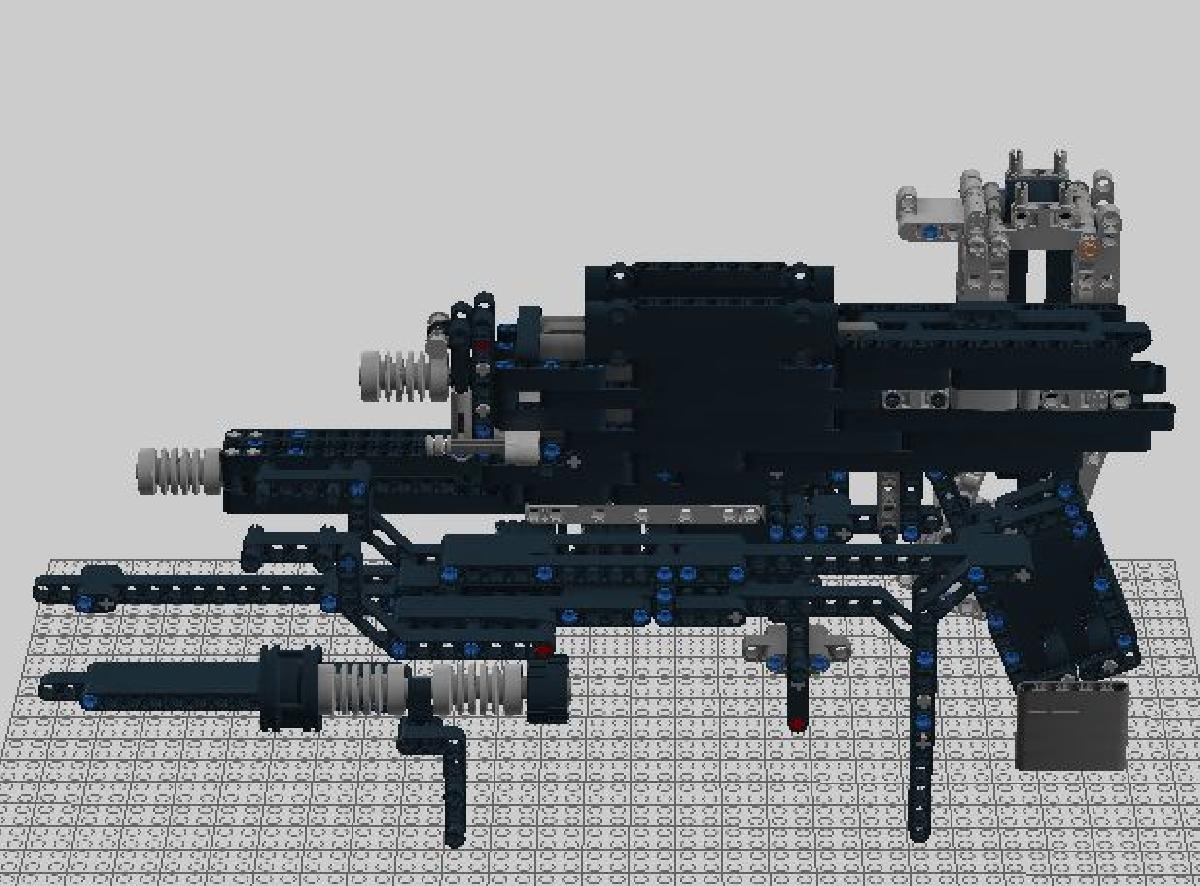 Pistola de Borracha Modular