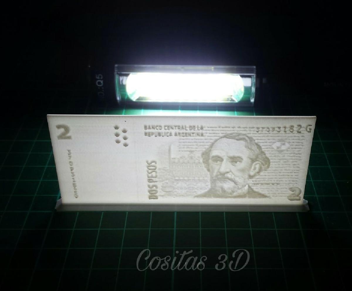 nota de 2 pesos