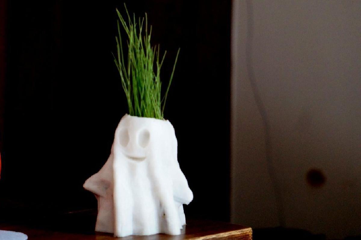 Vaso de Fantasma de Halloween