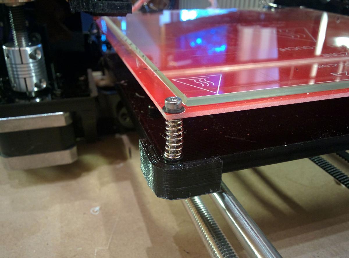 nivelamento de cama com uma mao do Geeetech Prusa I3 Pro B da NAPALM