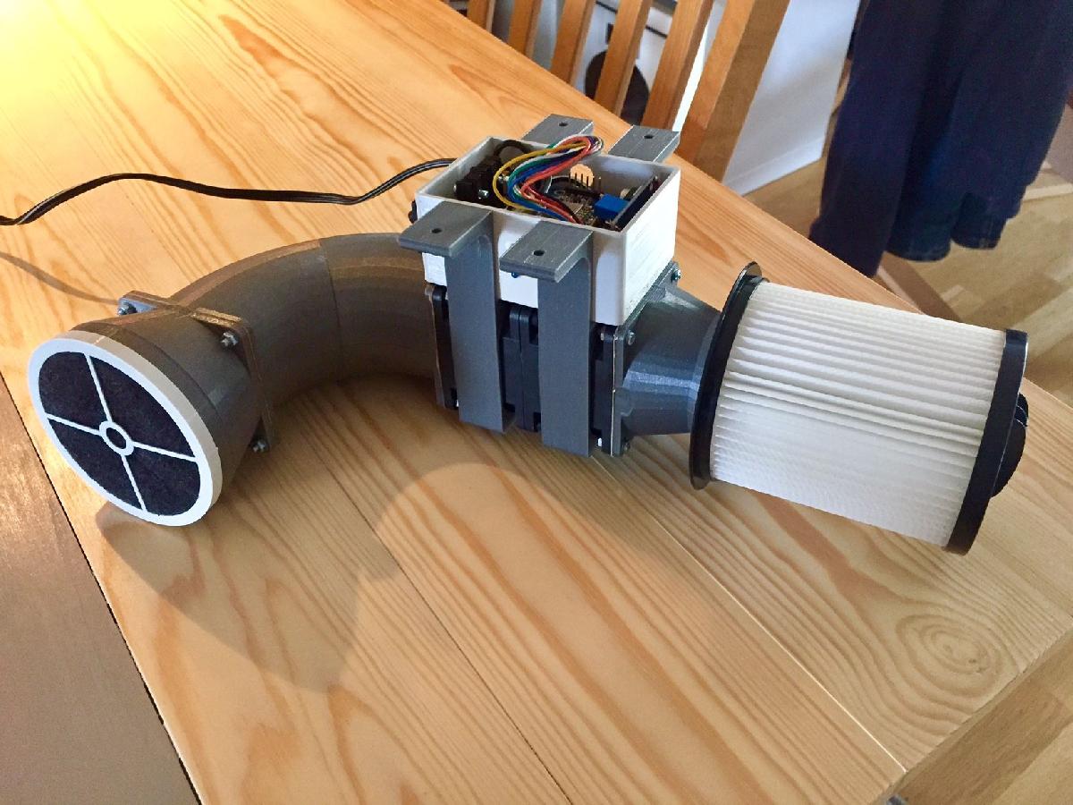 Purificador de ar (HEPA+Carvao)