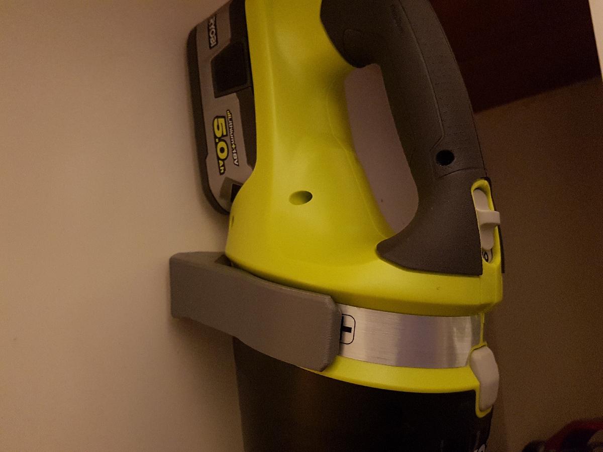 Suporte de parede para aspirador Ryobi