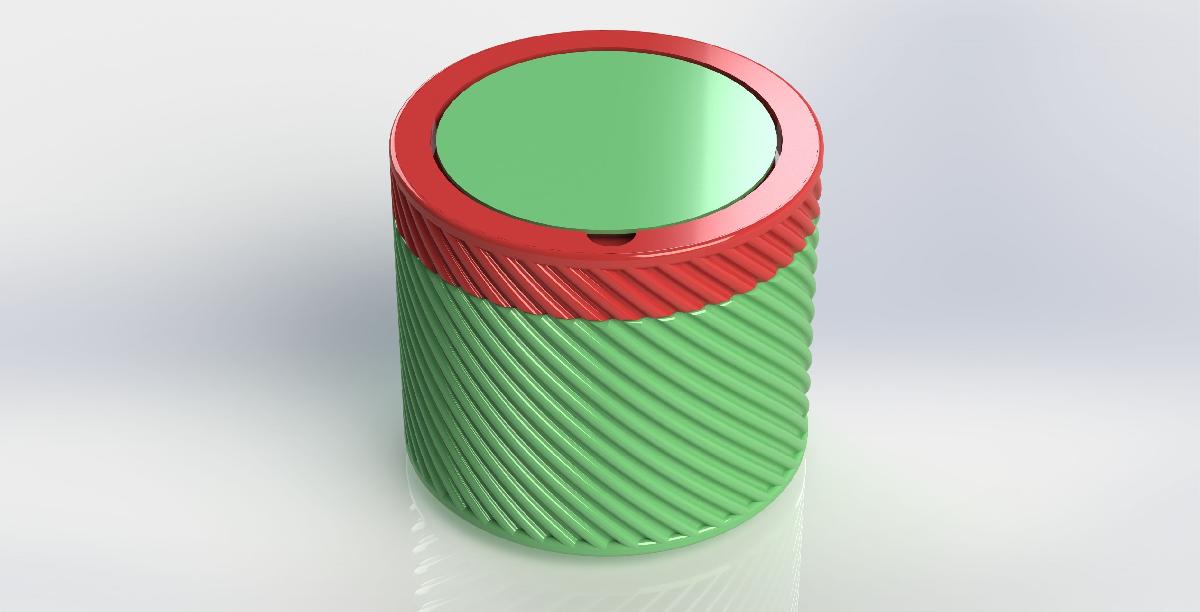 Moedor de ervas de 74mm