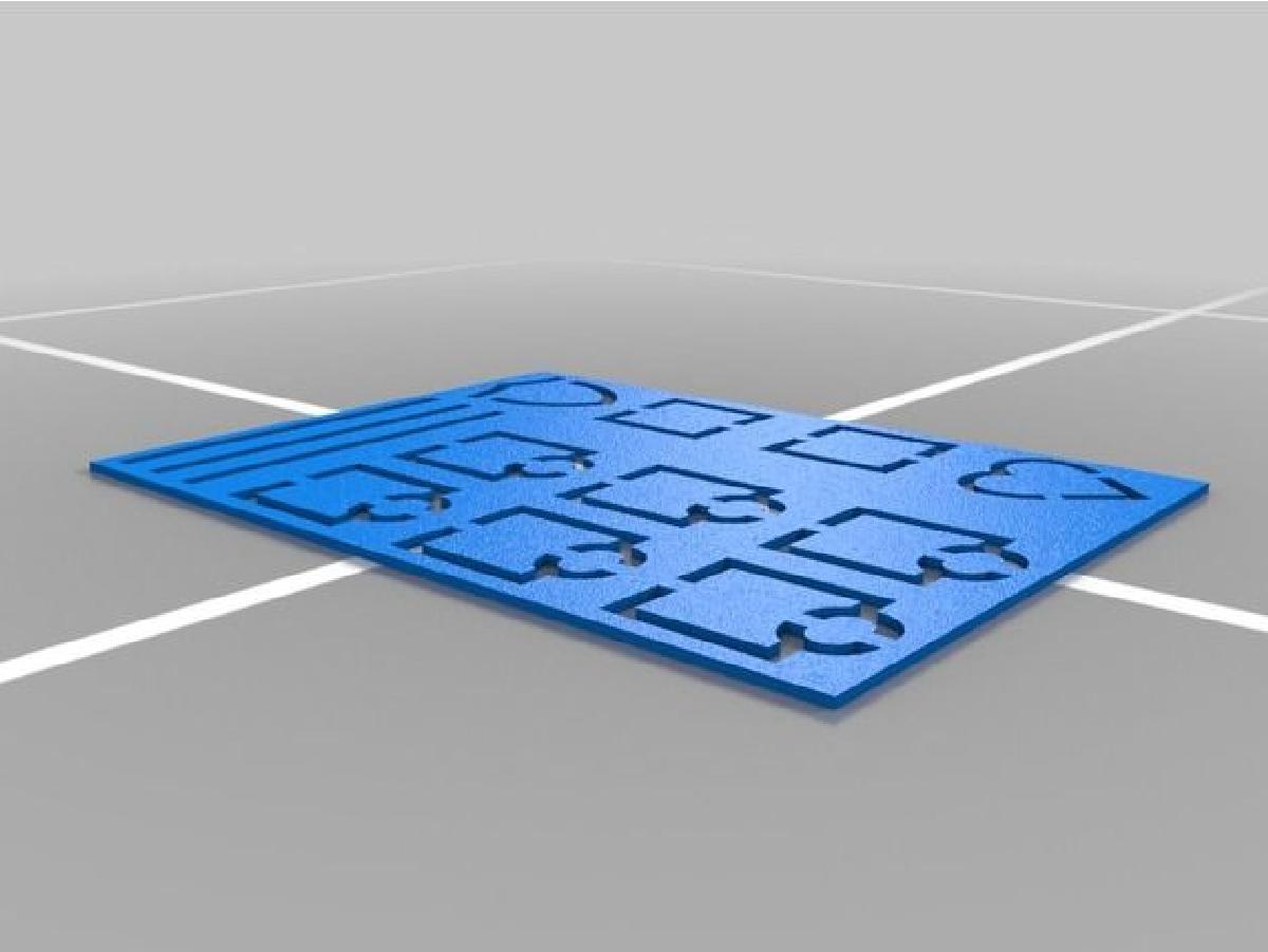 Estencil de Dungeons & Dragons para pequenos diarios (habilidades principais da ficha de personagem)