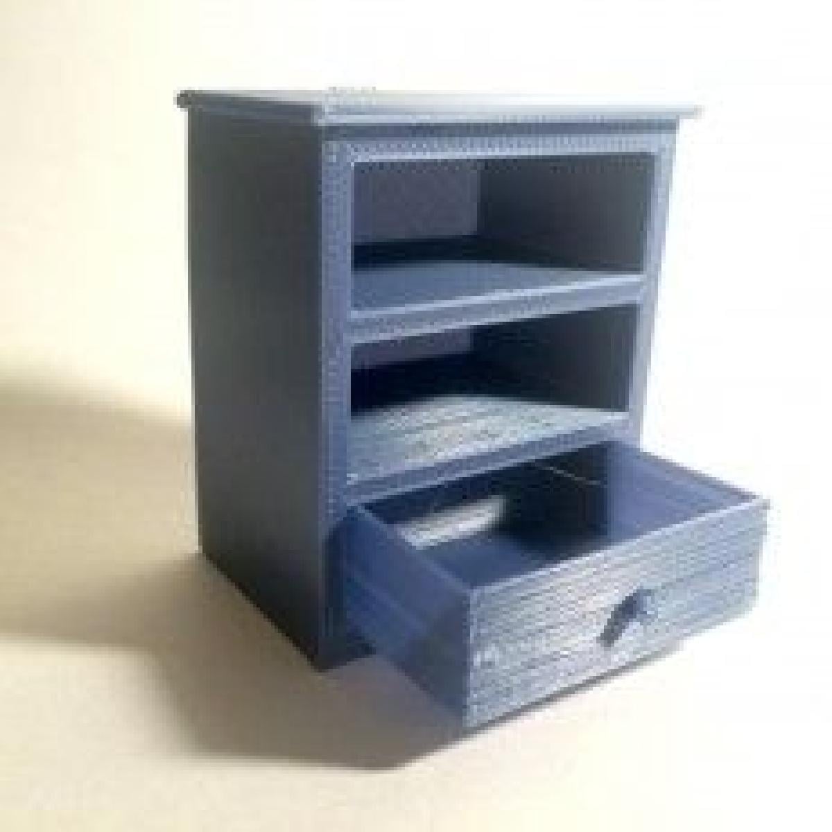 mesa de cabeceira imprimivel em 3D