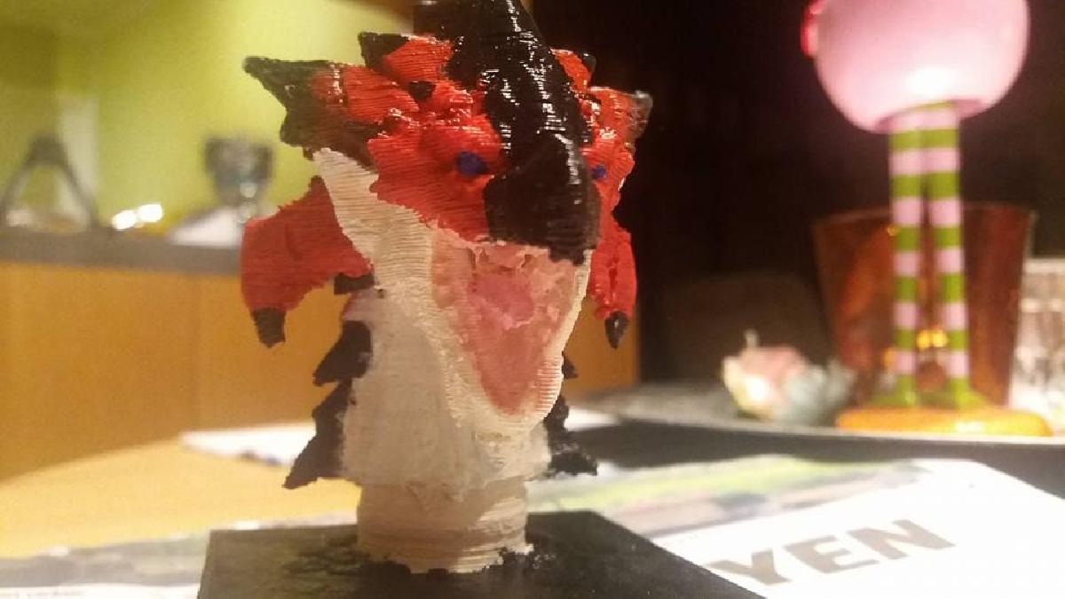 Figura da Cabeca do Rathalos