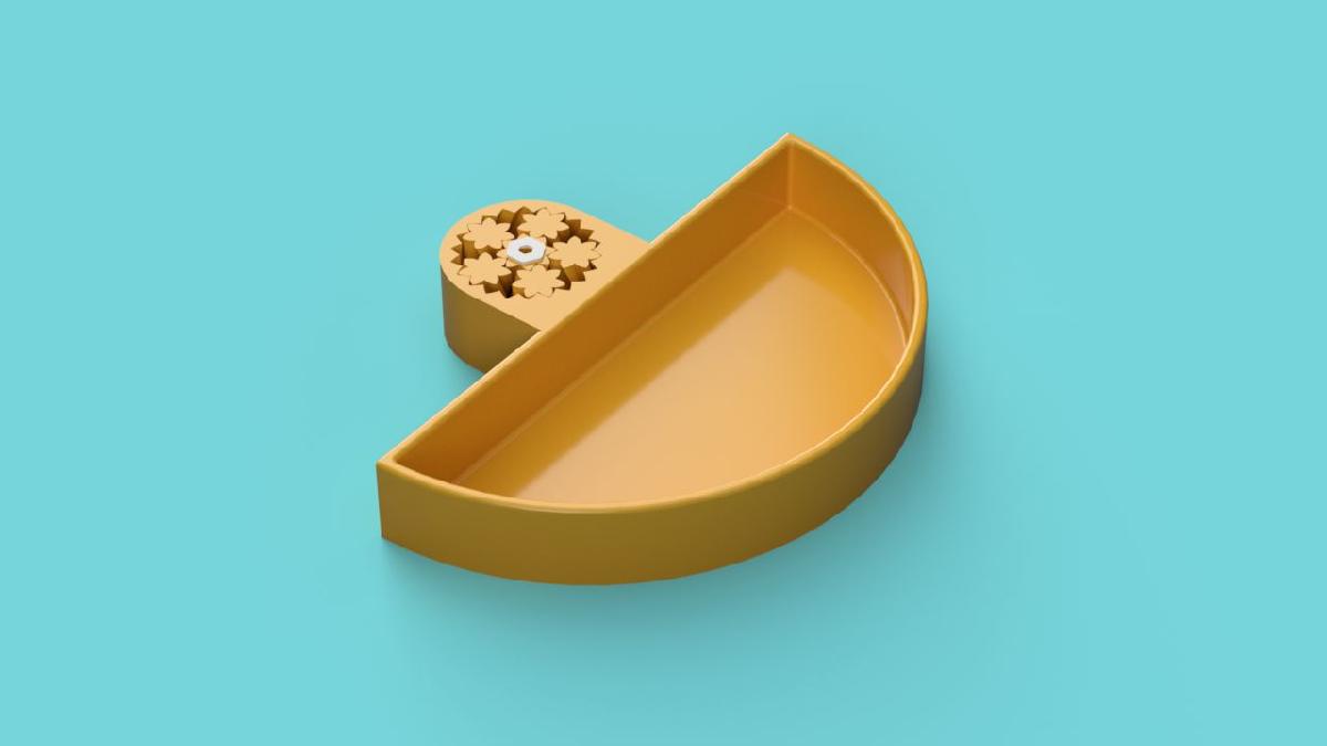 Gaveta Simples para Abaixo da Mesa V2
