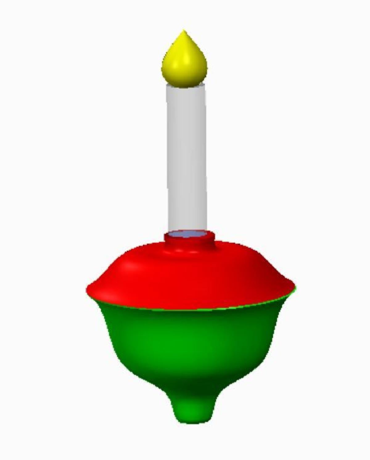 Enfeite de Luz de Bolha Vintage