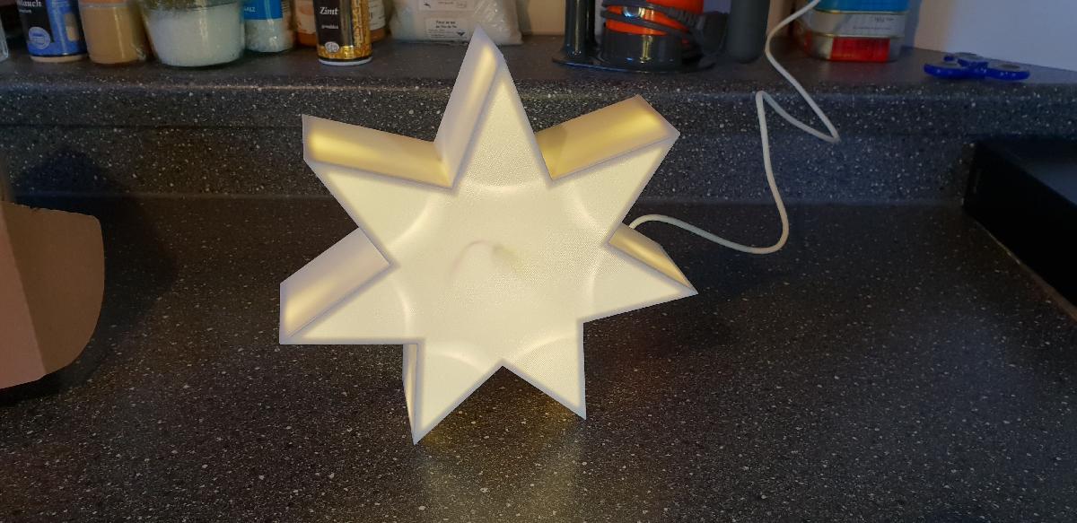 Estrela de Natal LED
