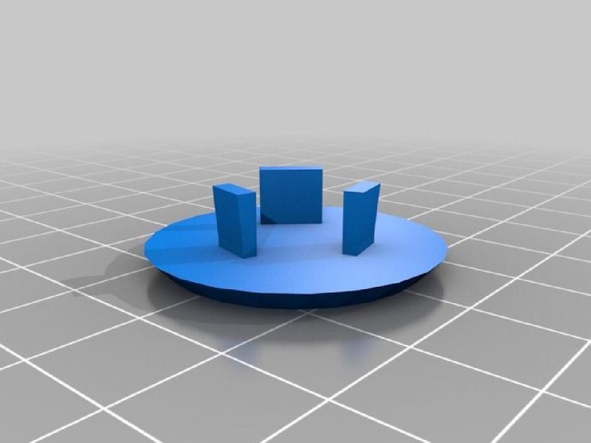 Tampa do pequeno orificio do aquecedor Cadet