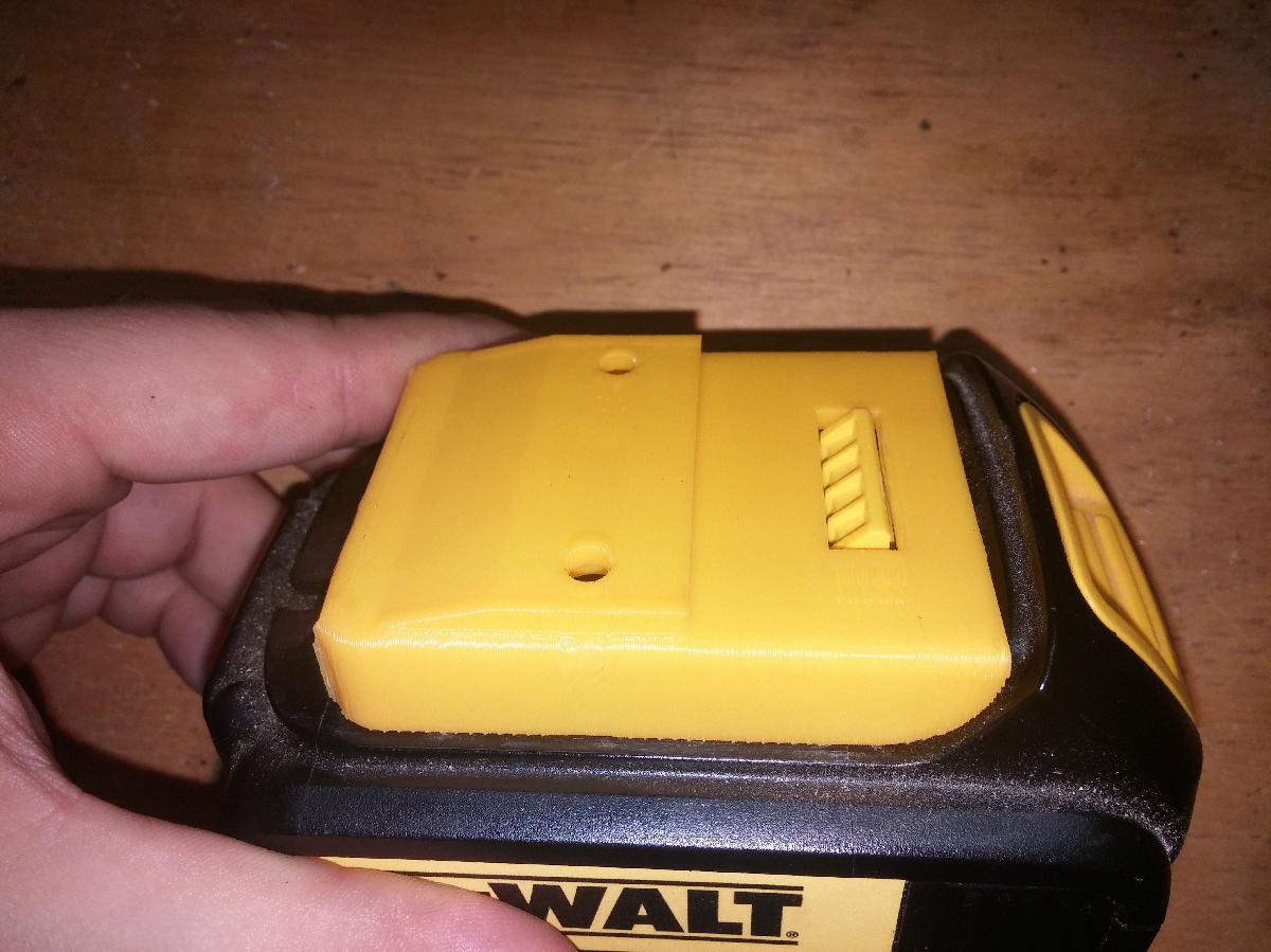 Capa da Bateria DeWALT 20v MAX (Montavel)