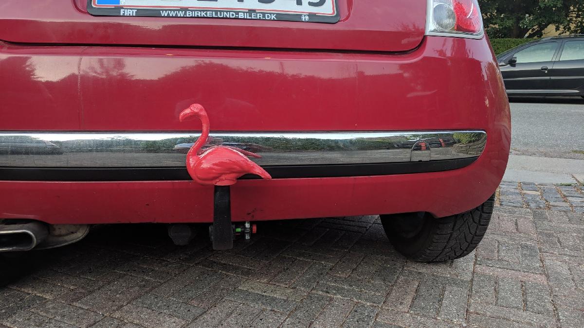 Flamingo de engate