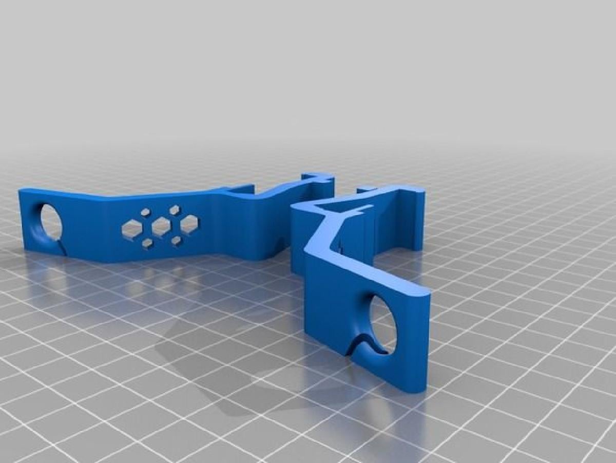 Iluminacao LED e suporte para webcam para Prusa i3 MK3