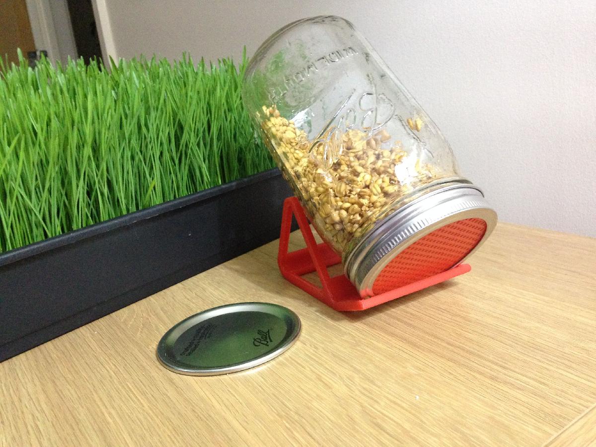 Suporte e coador para germinador