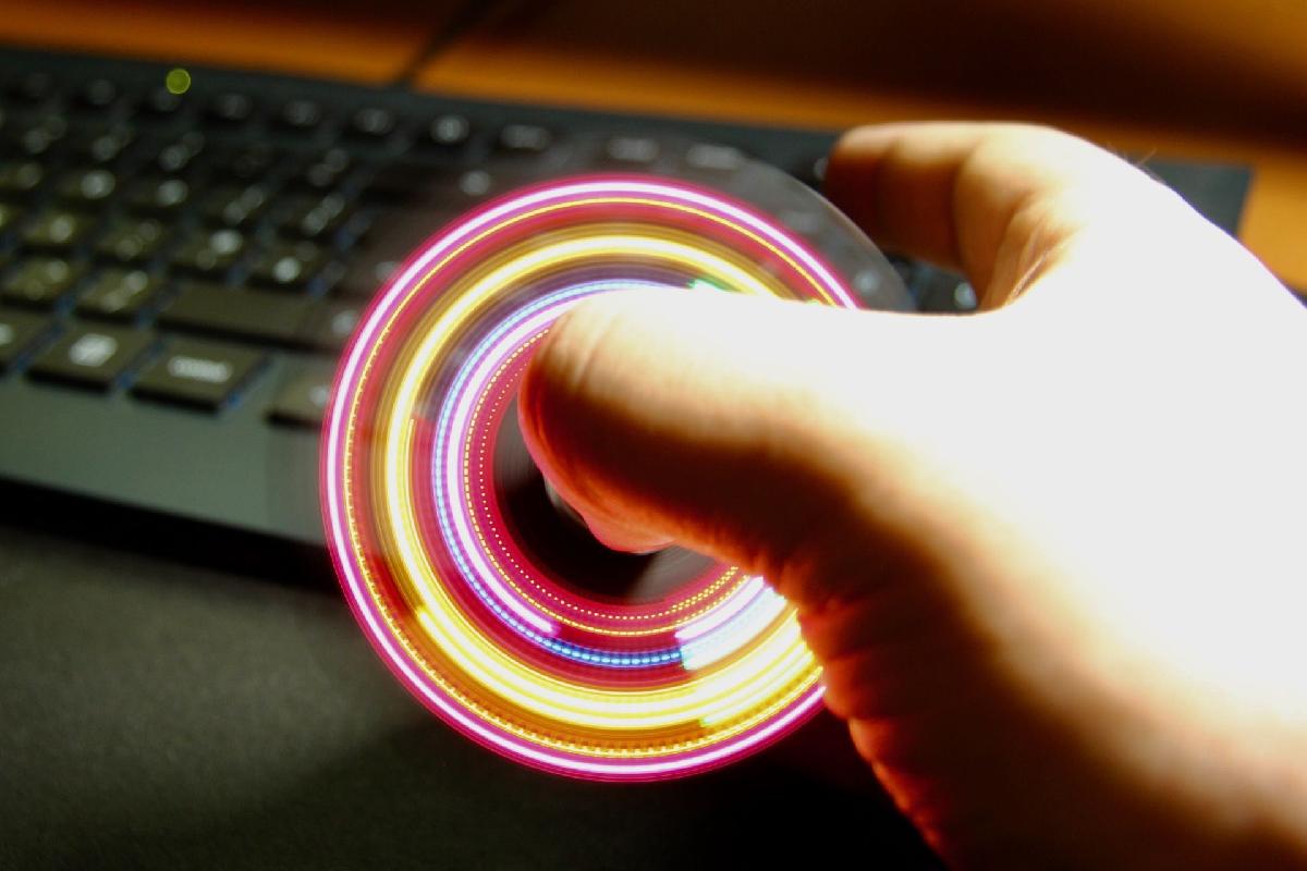 Spinner Fidget LED RGB