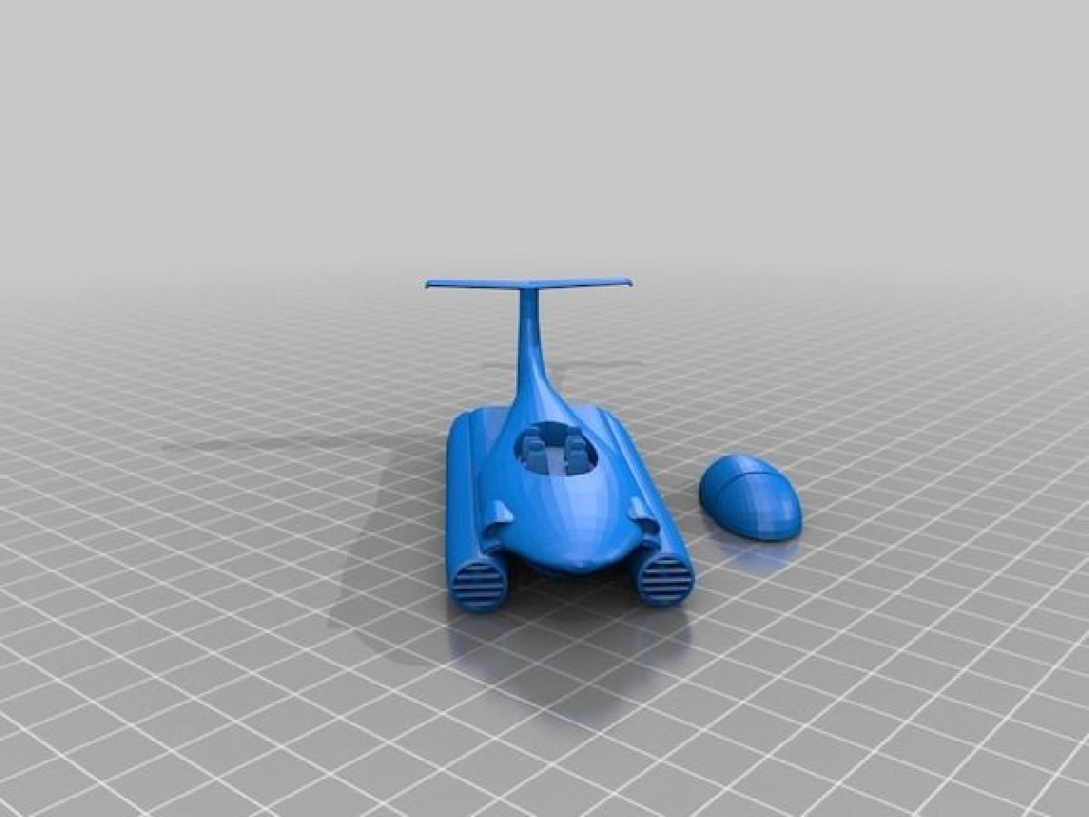 Cicloaviao ultrassonico de Tom Swift, o Drumhawk