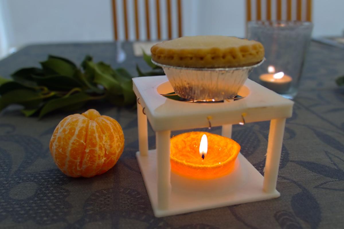 Aquecedor de tortas de carne de porco mandarim