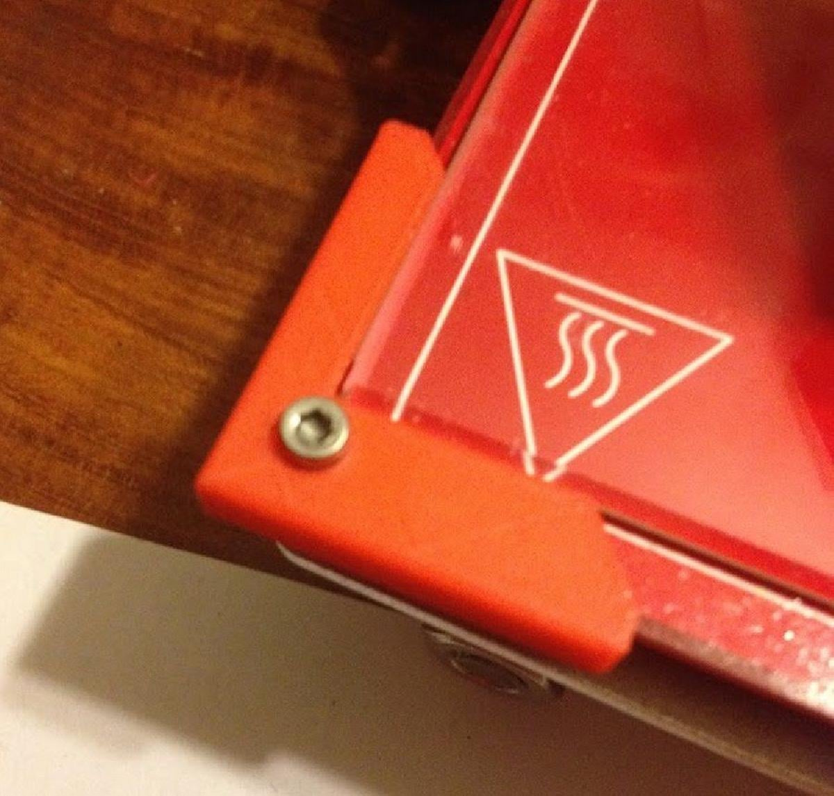 Clipes para placa de vidro aquecida Geeetech Al.