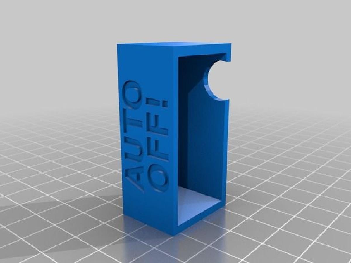 Desligamento automatico! Desligamento automatico da impressora 3D. Desligamento total.