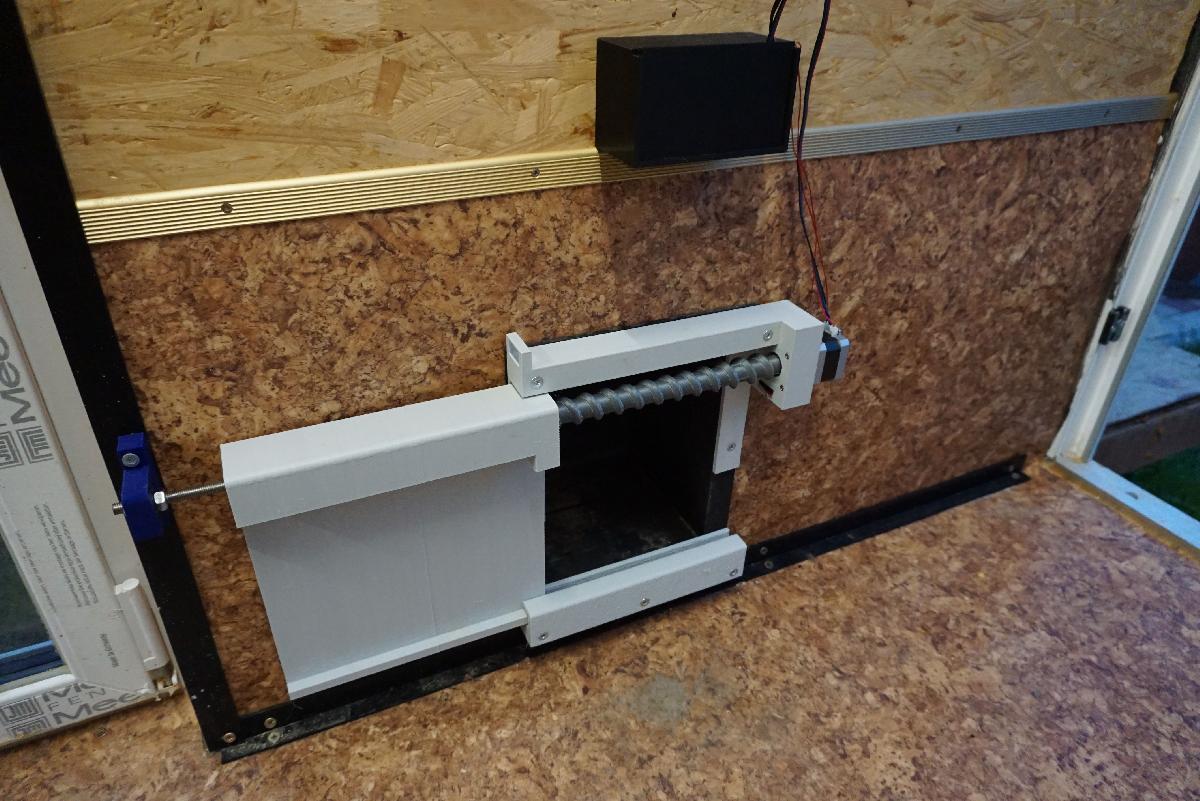 Porta automatica para gato
