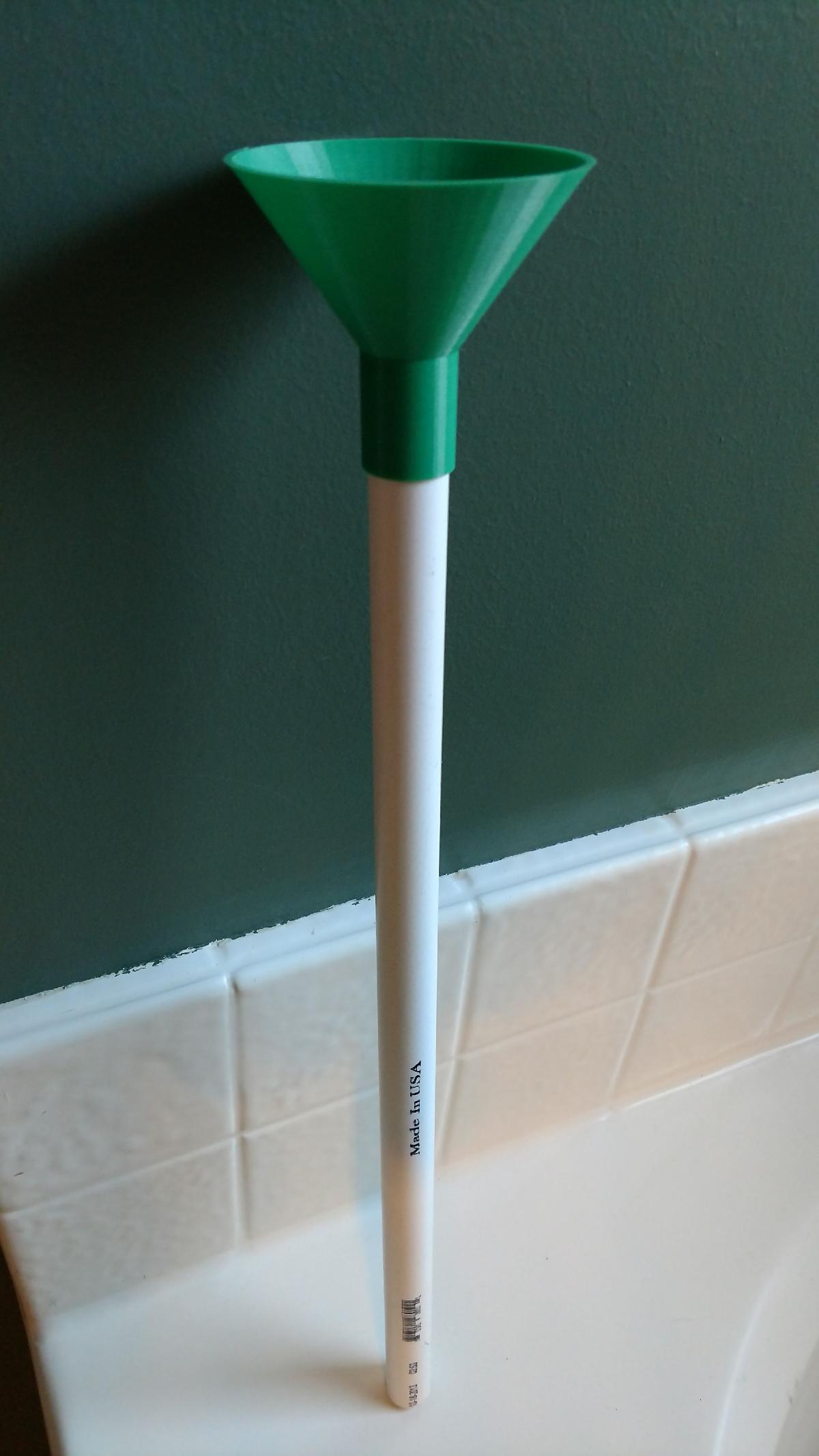 Funil para PVC de 1/2 polegada