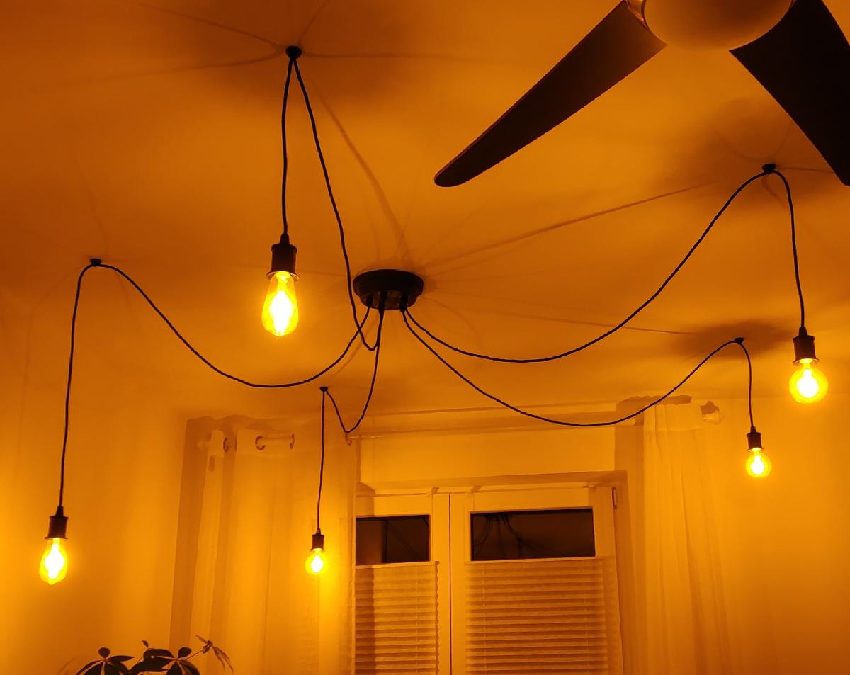 Luminaria Sekond da Ikea   Lustre Aranha