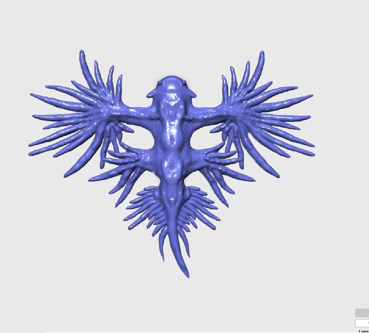 Glaucus atlanticus   Modelo   Pingente 3D   Anjo Azul