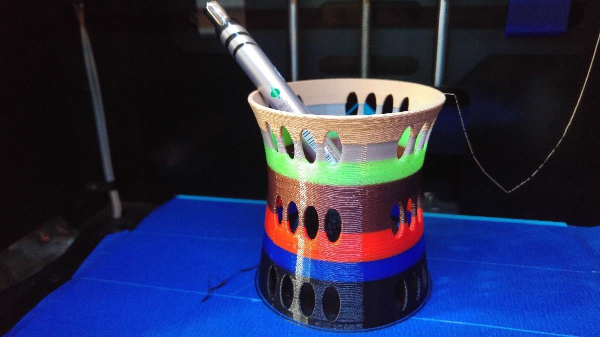 Organizador de Caneta ou Lapis de Mesa Moderno