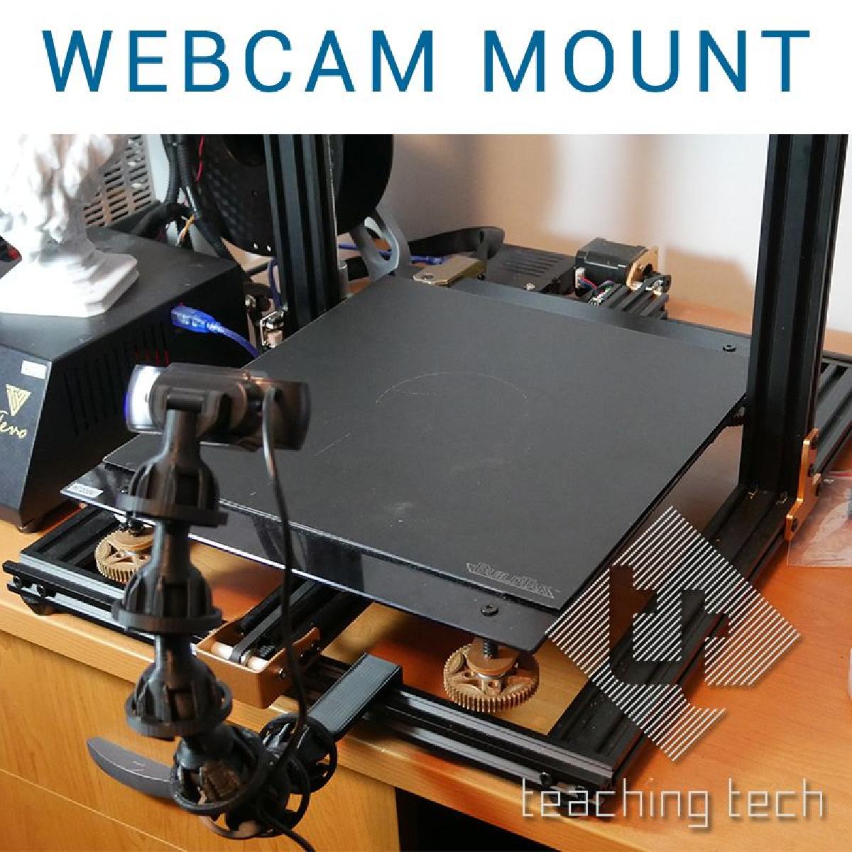Suporte de webcam flexivel para Octolapse