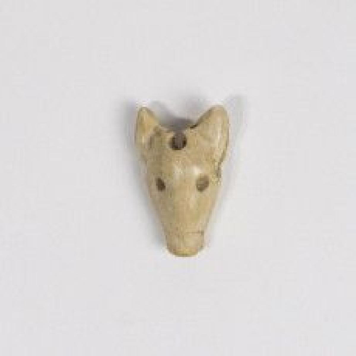 Figura de alabastro de um carneiro