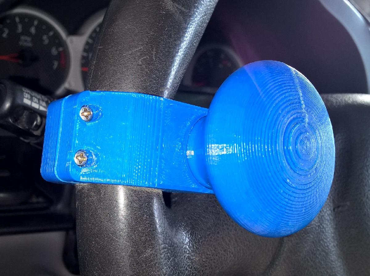 Botao giratorio para volante de 29x36 mm