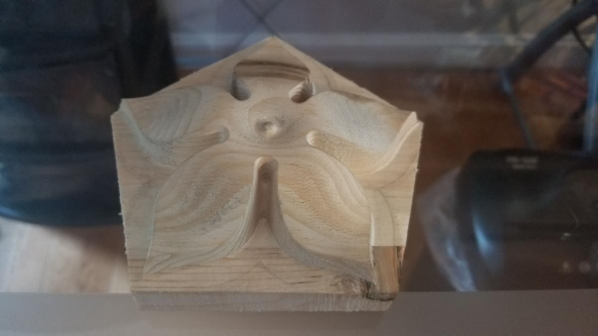 Teste de Flor Esculpir