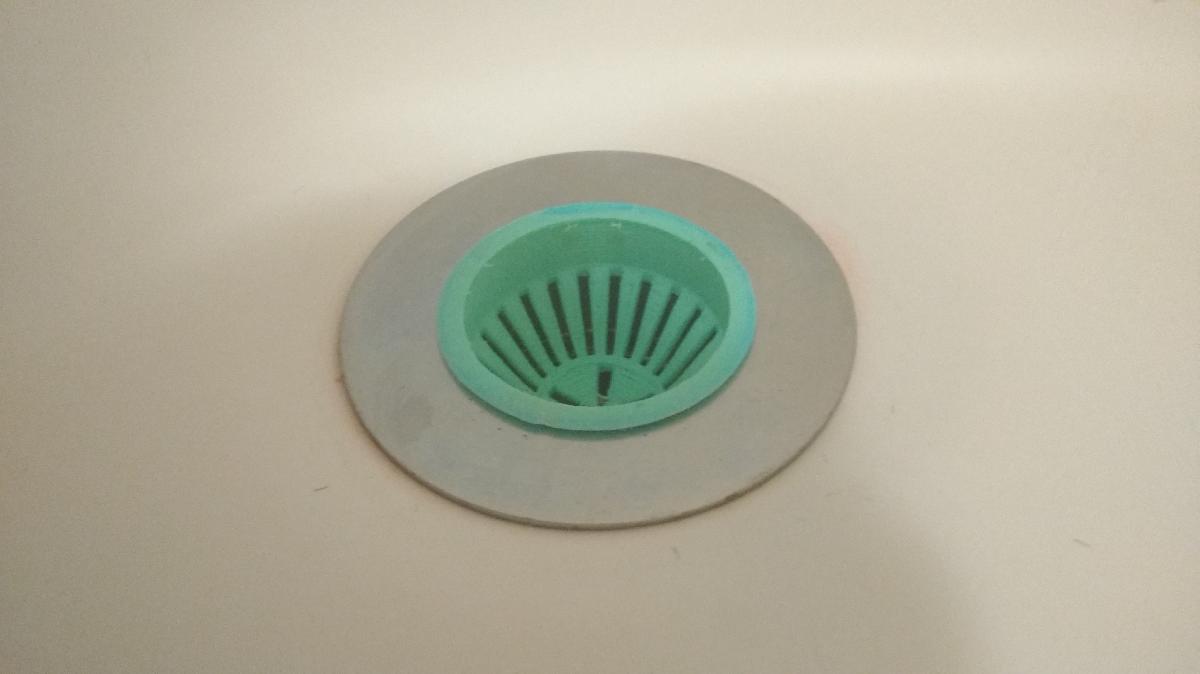 Armario de drenagem de cabelo