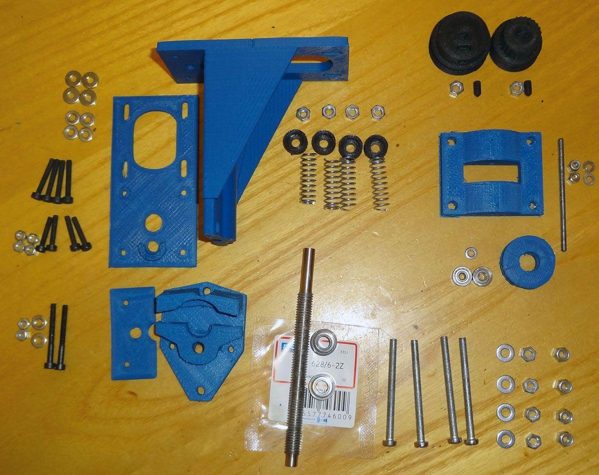 Extrusora de rosca para Prusa I3   Estrusore a vite per Prusa I3