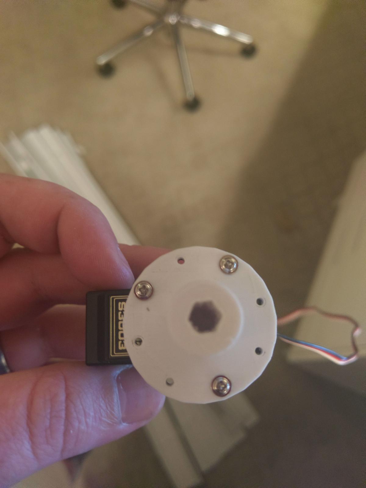 Adaptador de servo para persianas