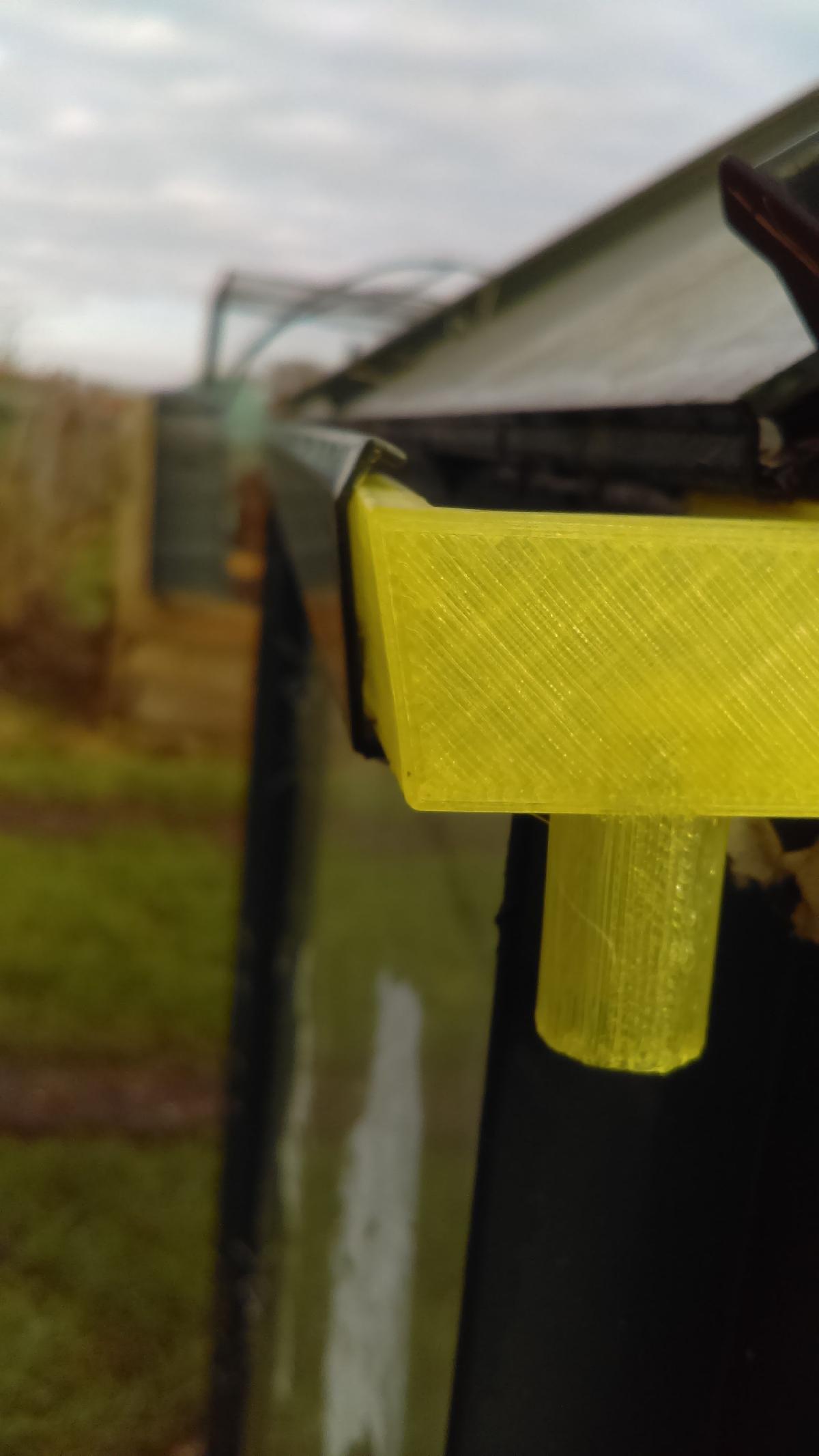 Calha de Drenagem de Estufa