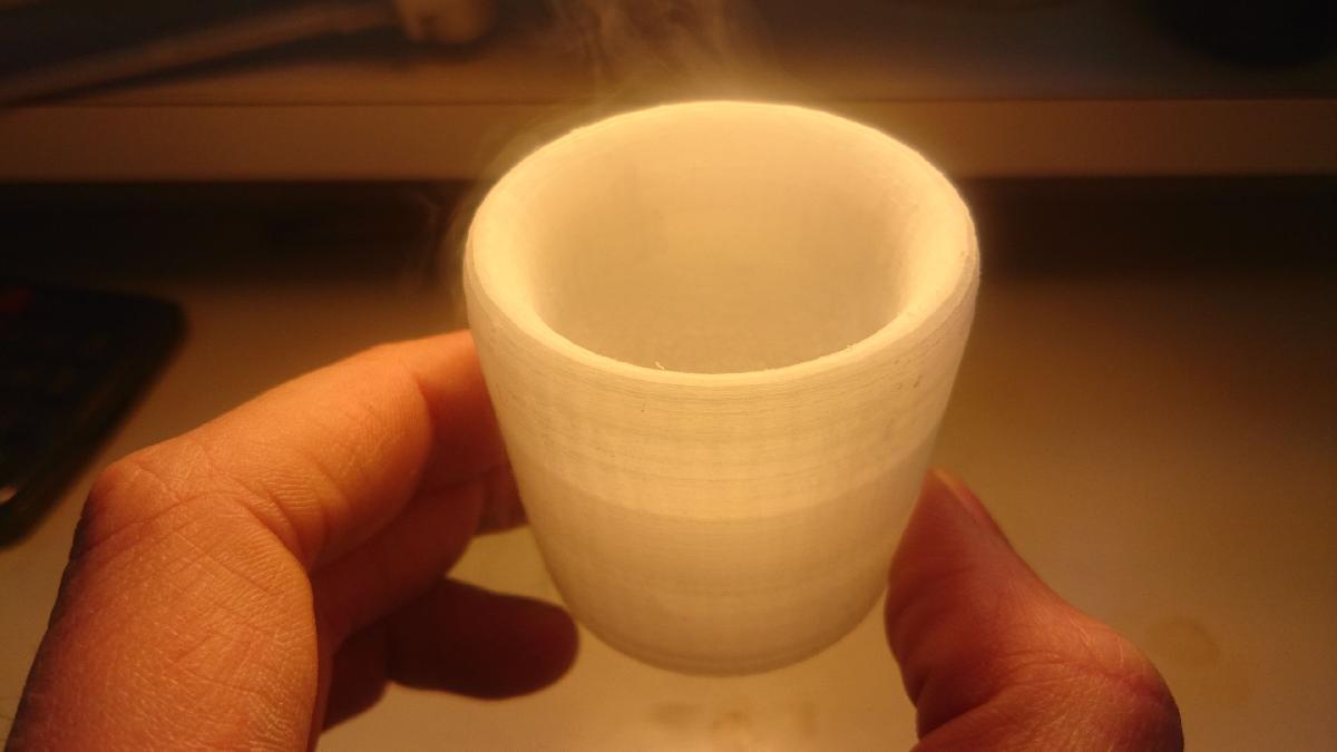 Vaso de parede dupla de 35 mL para nitrogenio liquido
